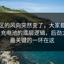 评论区的风向突然变了，大家都忽略了快充电池的底层逻辑，后劲太大，最关键的一环在这